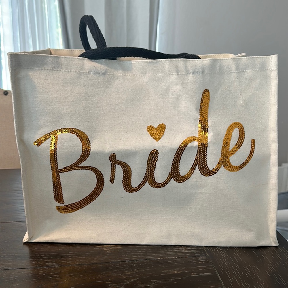 Bride Large Tote Bag